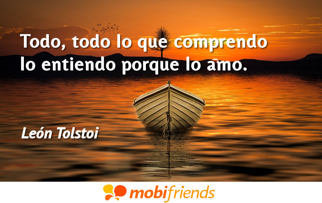 Frases reflexion amor comprender todo