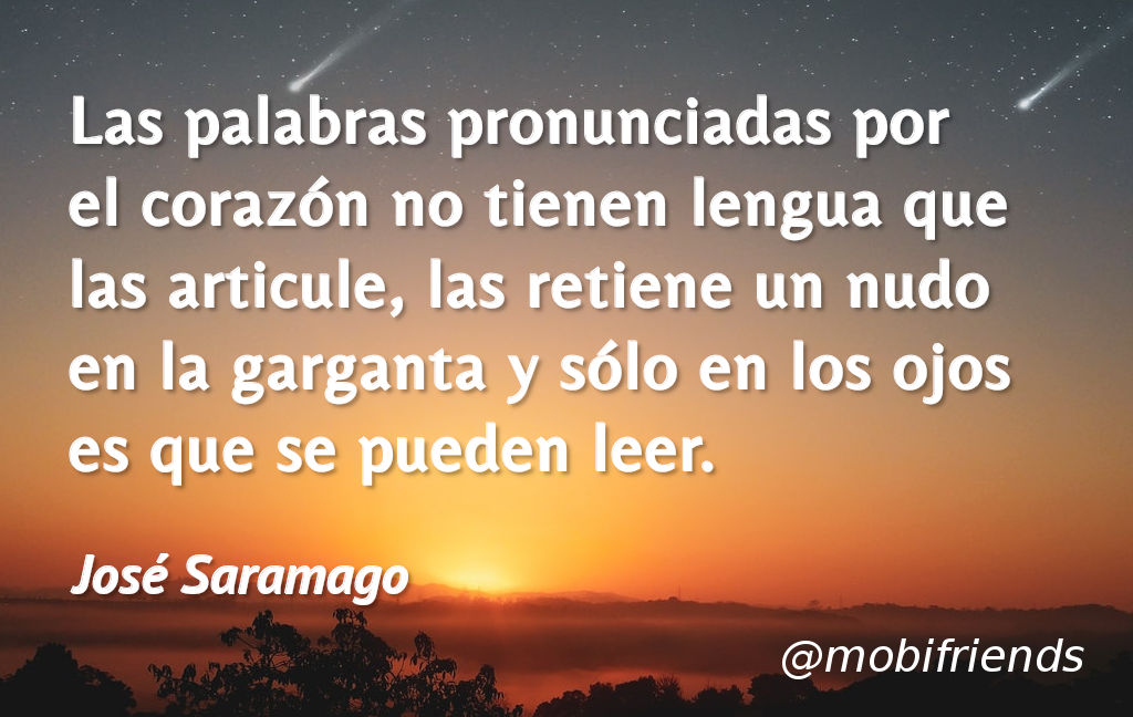 Frases de amor de José Saramago - Mobifriends